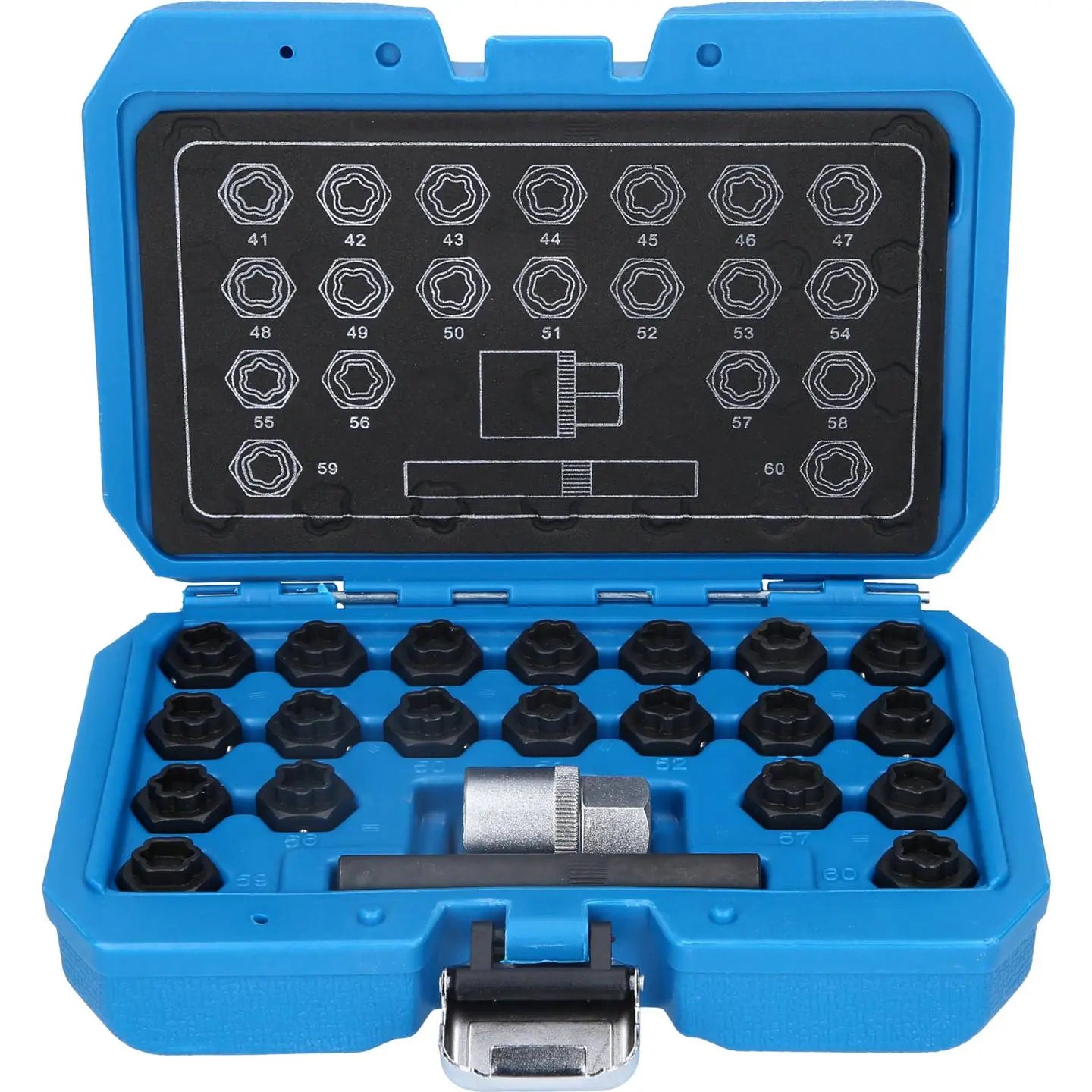 B-Ware Brilliant Tools Felgenschloss Sortiment Radmutter Schlüssel Für Bmw 22 Teilig - 4042146781548