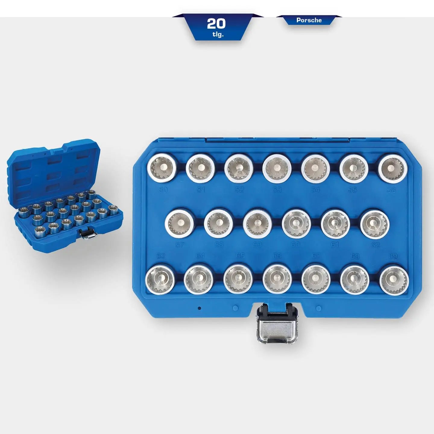 B-Ware Brilliant Tools Felgenschloss Sortiment Porsche Vw Touareg 20teilig - 4042146813300