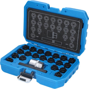B-Ware Brilliant Tools Felgenschloss Sortiment Radschloss Vw Ersatzsatz 22 Teilig