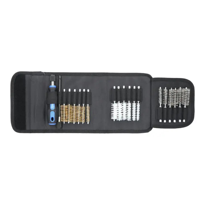 B-Ware Brilliant Tools Bürstensatz Reinigungsbürsten Set Handgriff Verlängerung 20tlg - 4042146859162