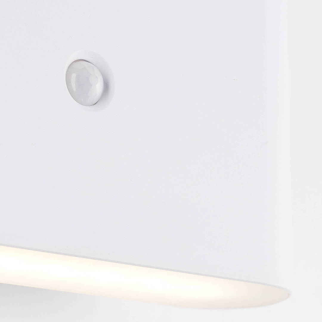 Brilliant Xino Led Außenwandleuchte Leuchte Lampe Bewegungsmelder Weiß Lampe B-Ware - 4004353447877