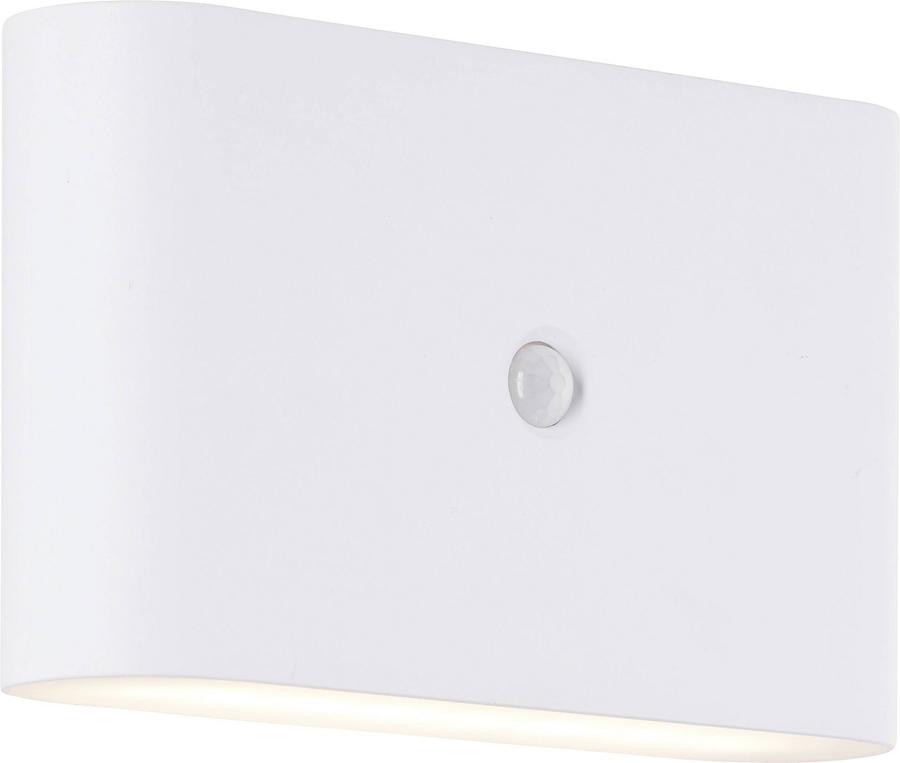 Brilliant Xino Led Außenwandleuchte Leuchte Lampe Bewegungsmelder Weiß Lampe B-Ware - 4004353447877