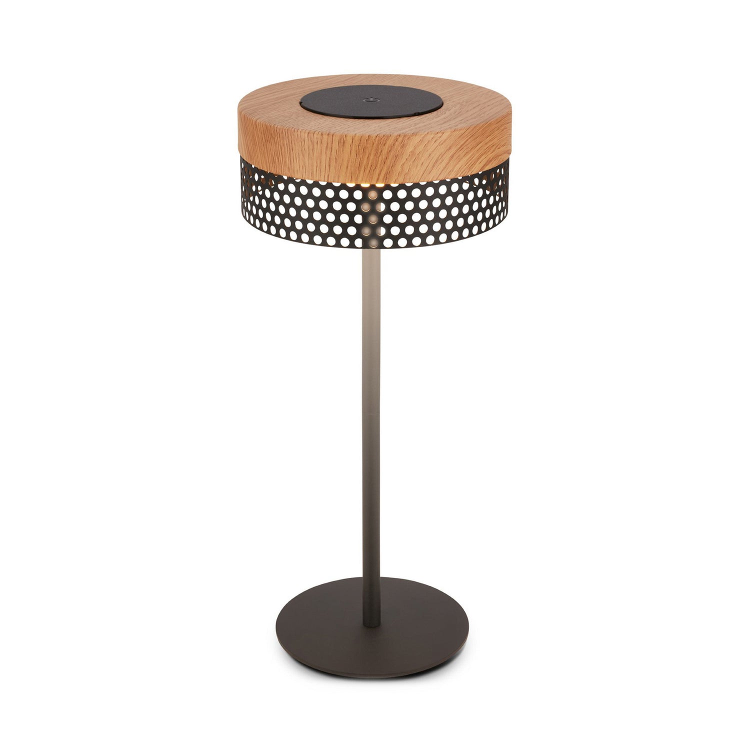 B-Ware Briloner Tischleuchte Led Lampe Akku Booha Metall Braun Ip44 Dimmbar Memory Usb - 4002707481515