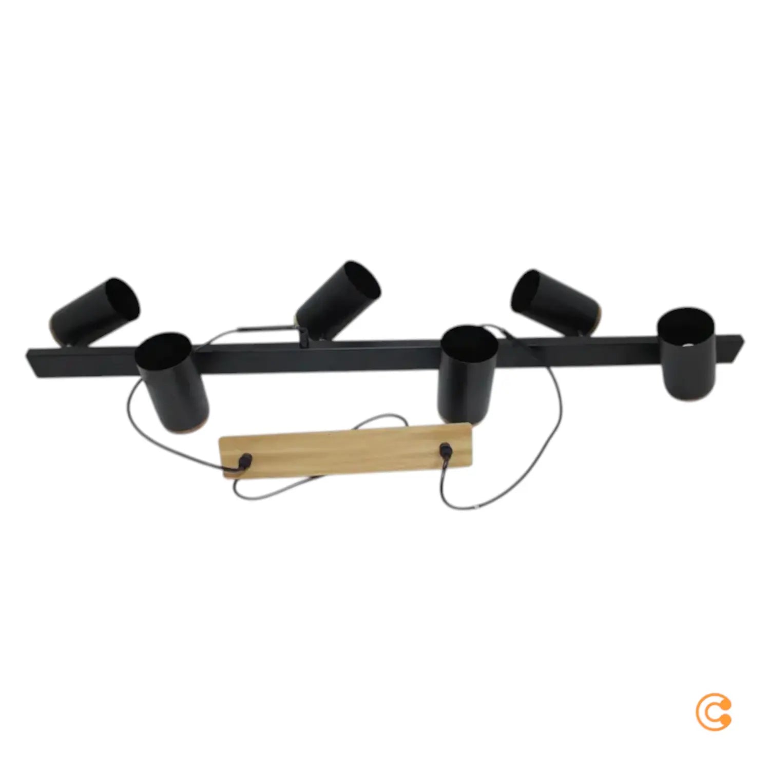 C-Ware Briloner Pendelleuchte Hängeleuchte Esstischlampe Holz Led 6 Flg Siehe Text/Foto - 4002707485001