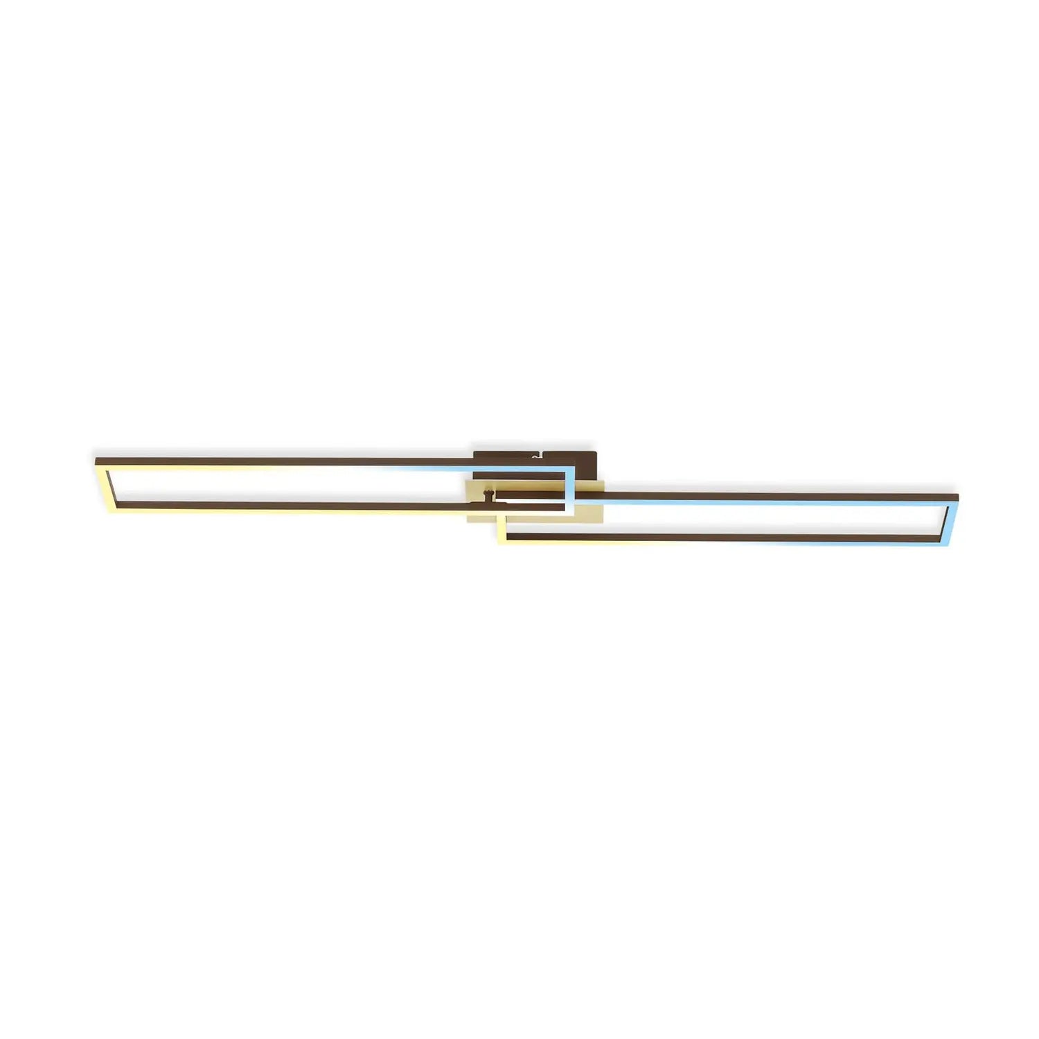 B-Ware Briloner Deckenleuchte Deckenlampe Led Frame Gold Fernbedienung Dimmbar - 4002707422198