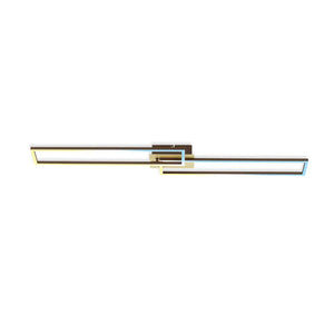 B-Ware Briloner Deckenleuchte Deckenlampe Led Frame Gold Fernbedienung Dimmbar