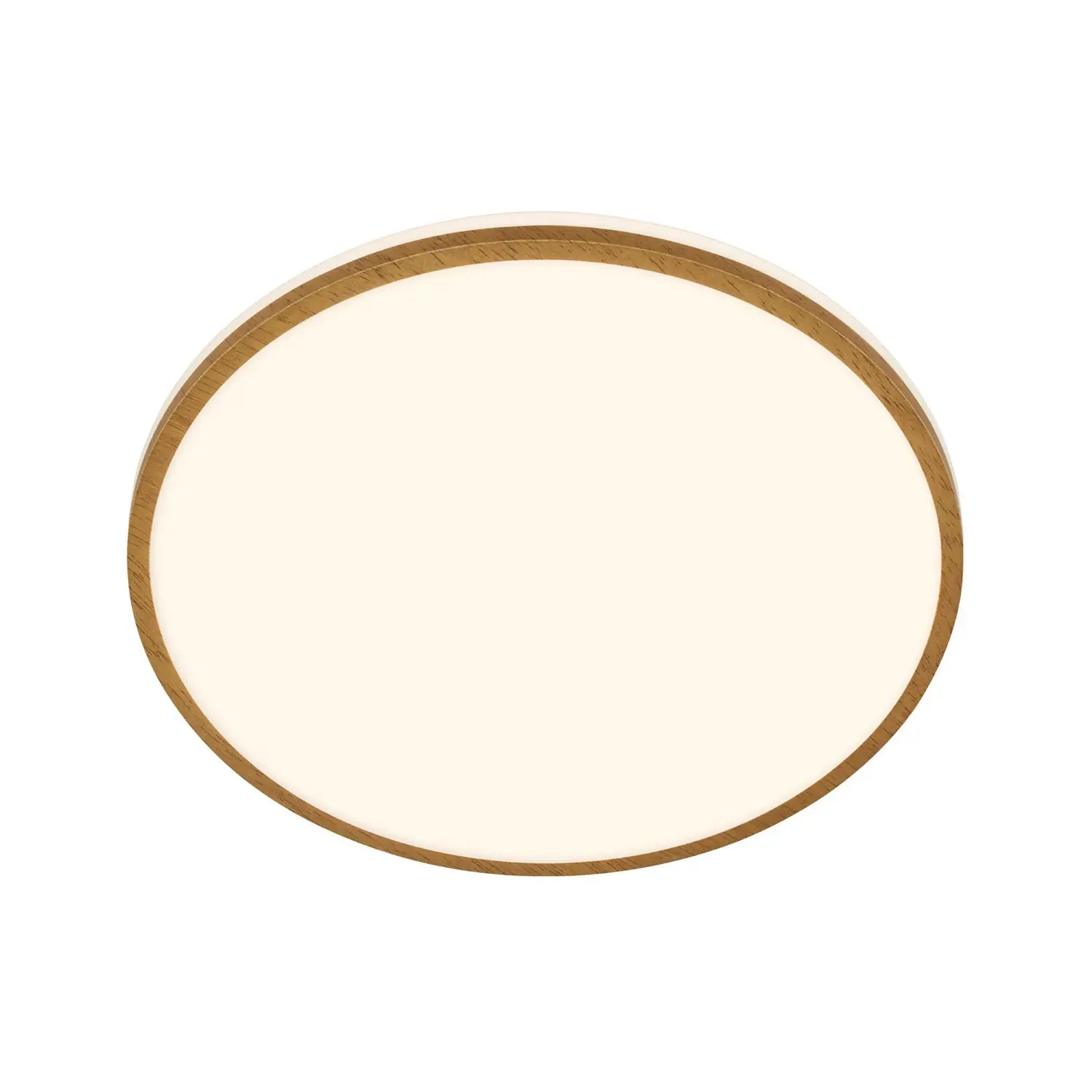 B-Ware Briloner Led Deckenleuchte Acorus Badezimmerleuchte Weiß Holzfarben Ip44 33 Cm - 4002707483939