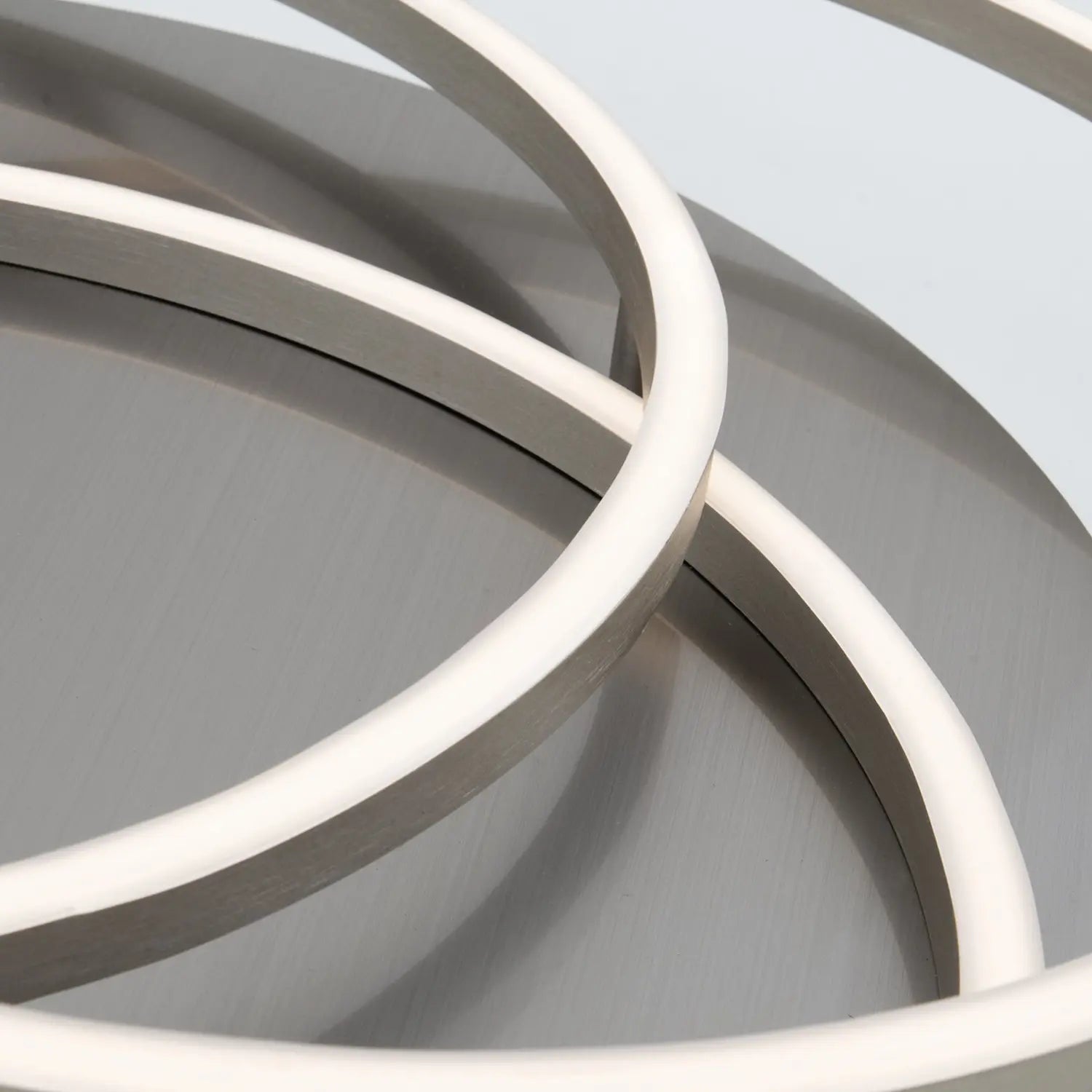 B-Ware Briloner Led Deckenleuchte Frames 3 Ringe Deckenlampe Memoryfunktion Weiß/Nickel - 4002707359128