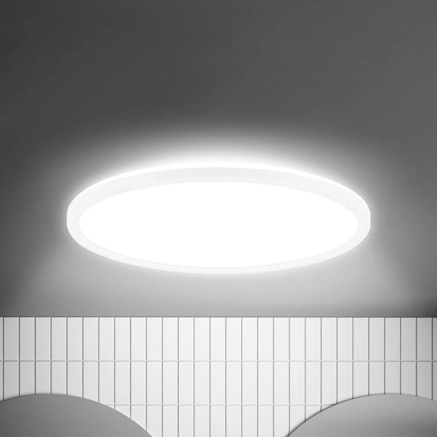 B-Ware Briloner Deckenleuchte Lampe Led Sensor ø 42 Cm Move Weiß Ip44 Kunststoff 4000 K - 4002707460381
