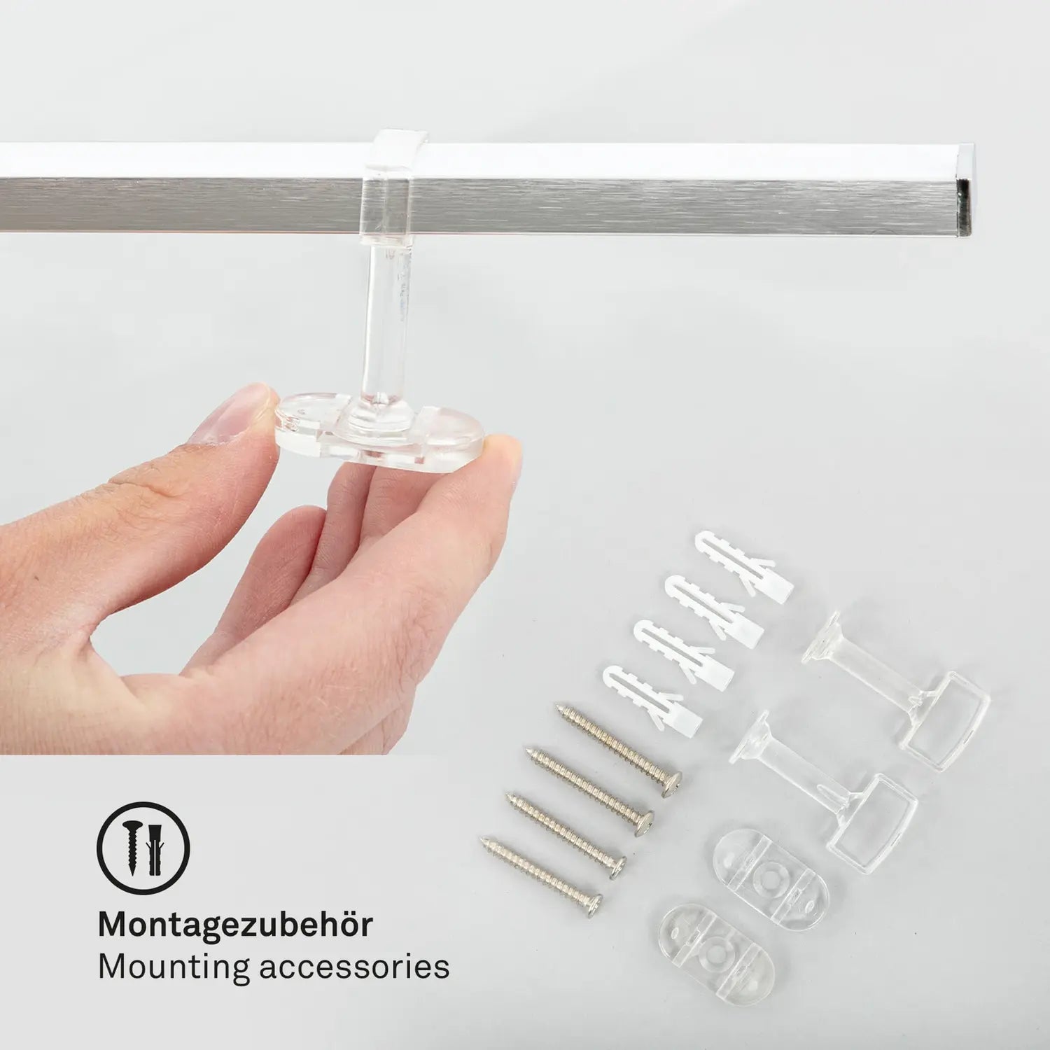 B-Ware Briloner Led Deckenleuchte Lampe Staff Silber Schwenkbar Beleuchtung 3000 K  - 4002707405689