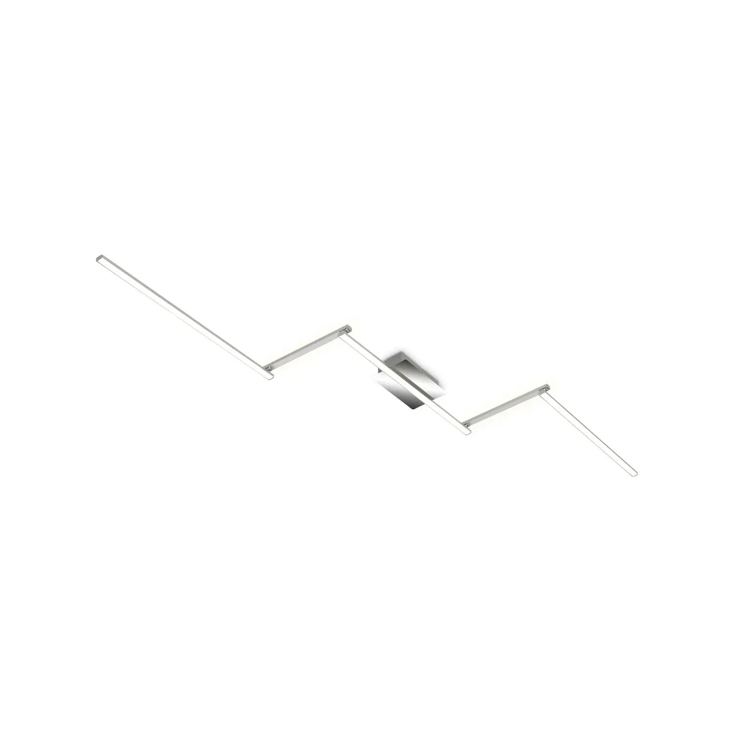 B-Ware Briloner Led Deckenleuchte Lampe Staff Silber Schwenkbar Beleuchtung 3000 K  - 4002707405689