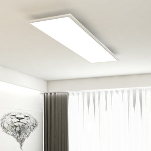 B-Ware Briloner LED-Panel Deckenleuchte weiß Panel Simple Universalweiß 119,5 cm 4000 K