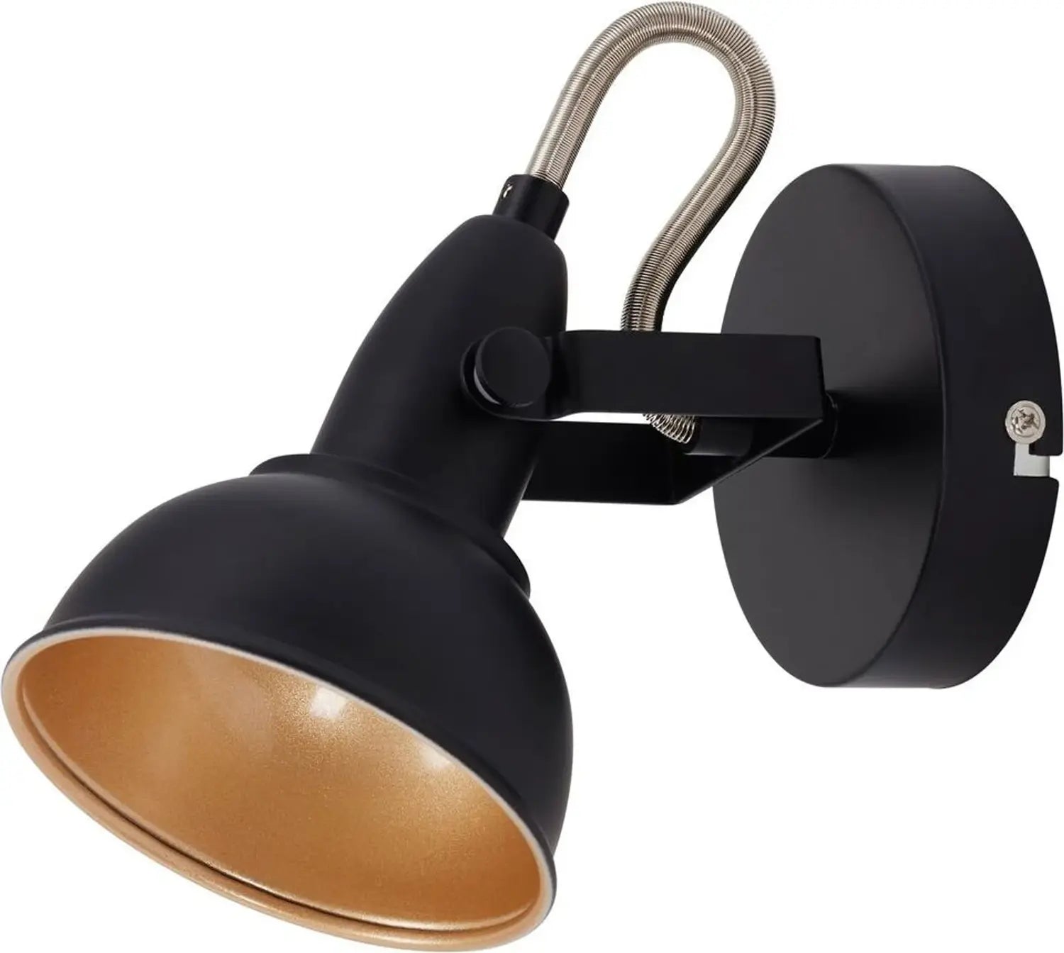 B-Ware Briloner Wandlampe Wandspot Leuchte Lampe Innen Metall Schwarz Retro 2 Stück - 4002707321323