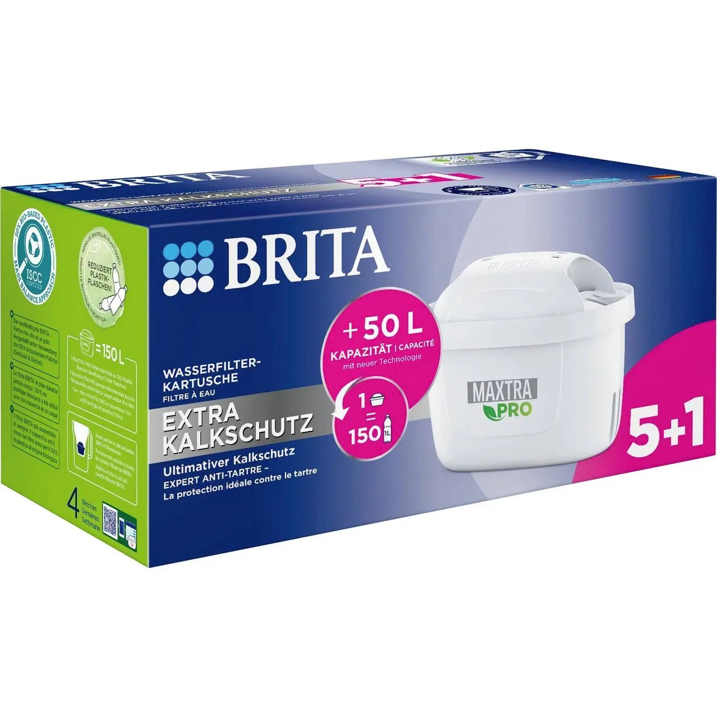 B-Ware Brita Wasserfilter Kartusche Filter Maxtra Pro Extra Kalkschutz Weiß 6er Pack - 4006387122225