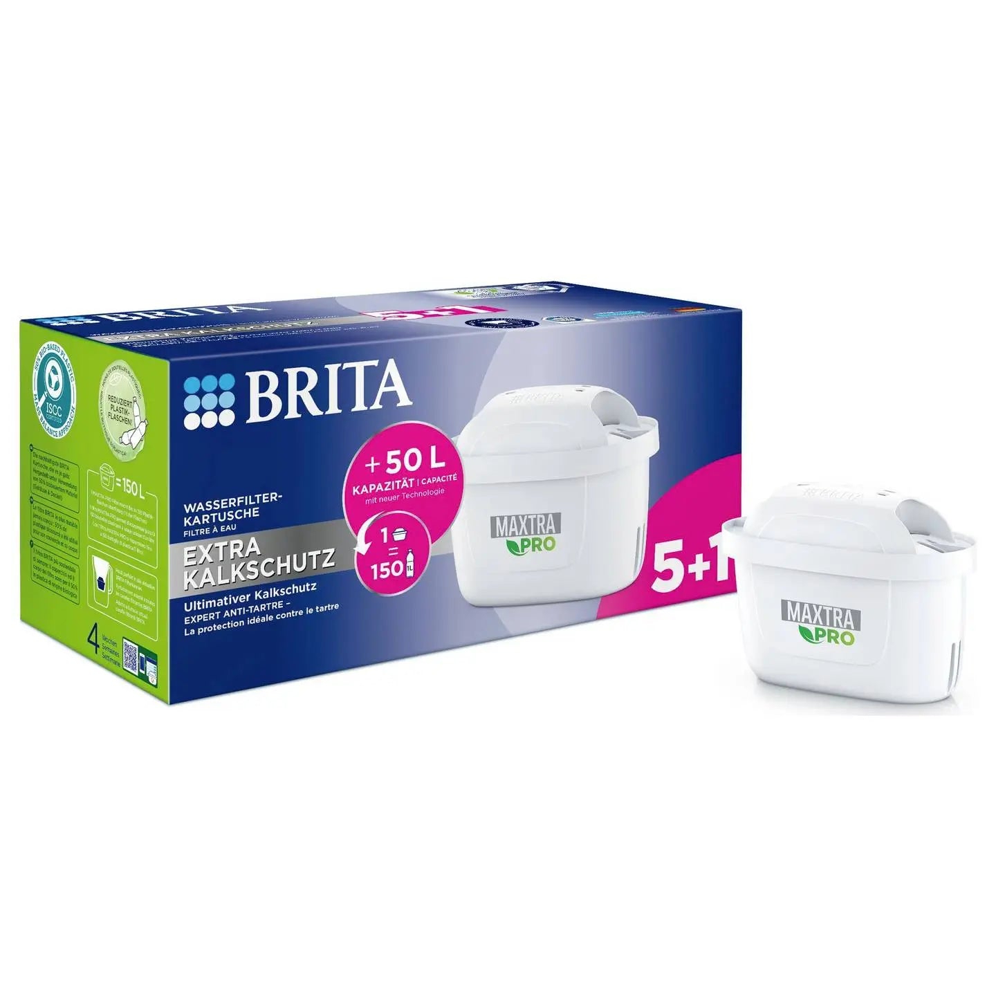 B-Ware Brita Wasserfilter Kartusche Filter Maxtra Pro Extra Kalkschutz Weiß 6er Pack - 4006387122225