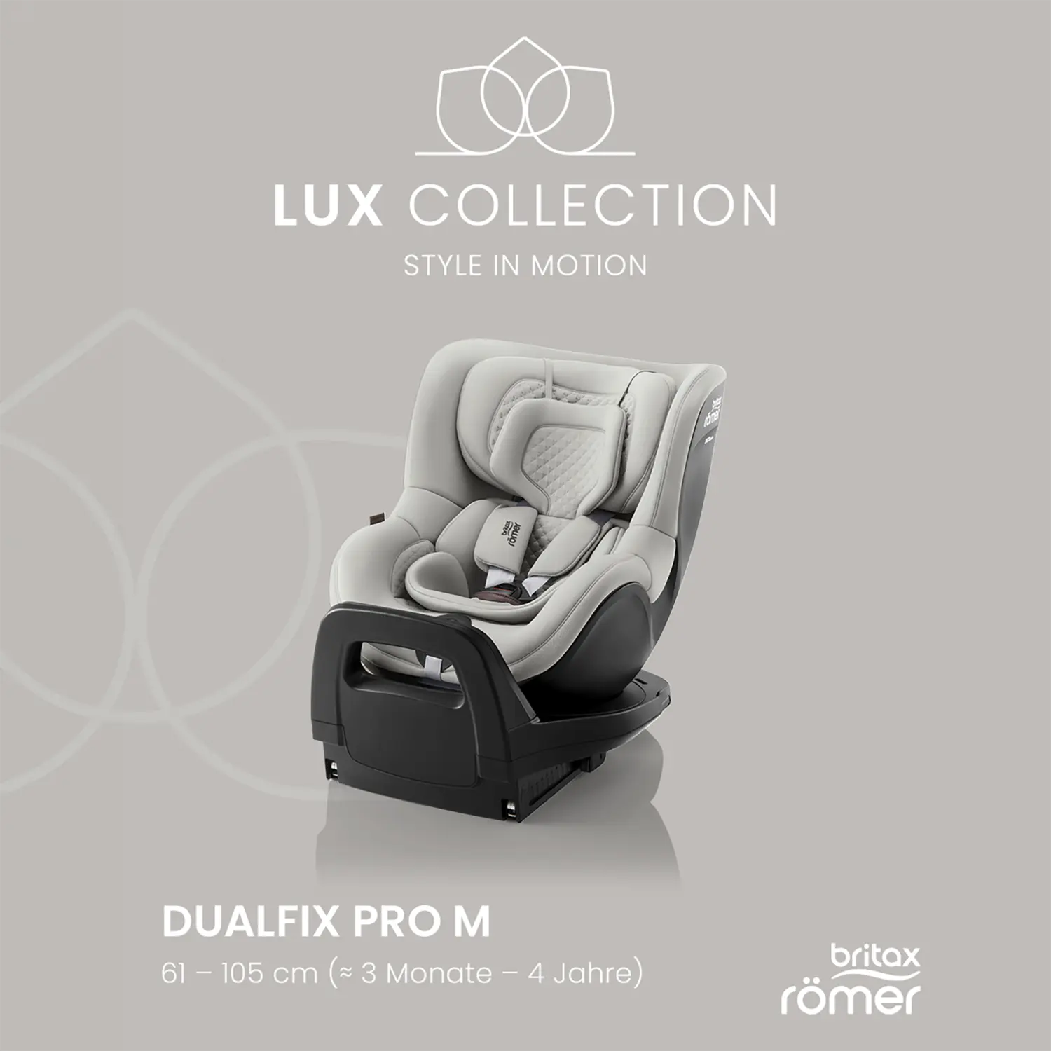 B-Ware Britax Römer Kindersitz Autositz Dualfix Pro M Lux Warm Caramel Drehbar Isofix - 4000984939262