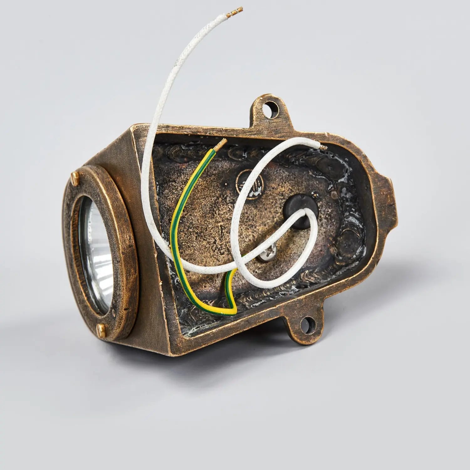 B-Ware K S Verlichting Außenwandleuchte Wandlampe Offshore Bronze Messing Gu10 Led - 8714732128308