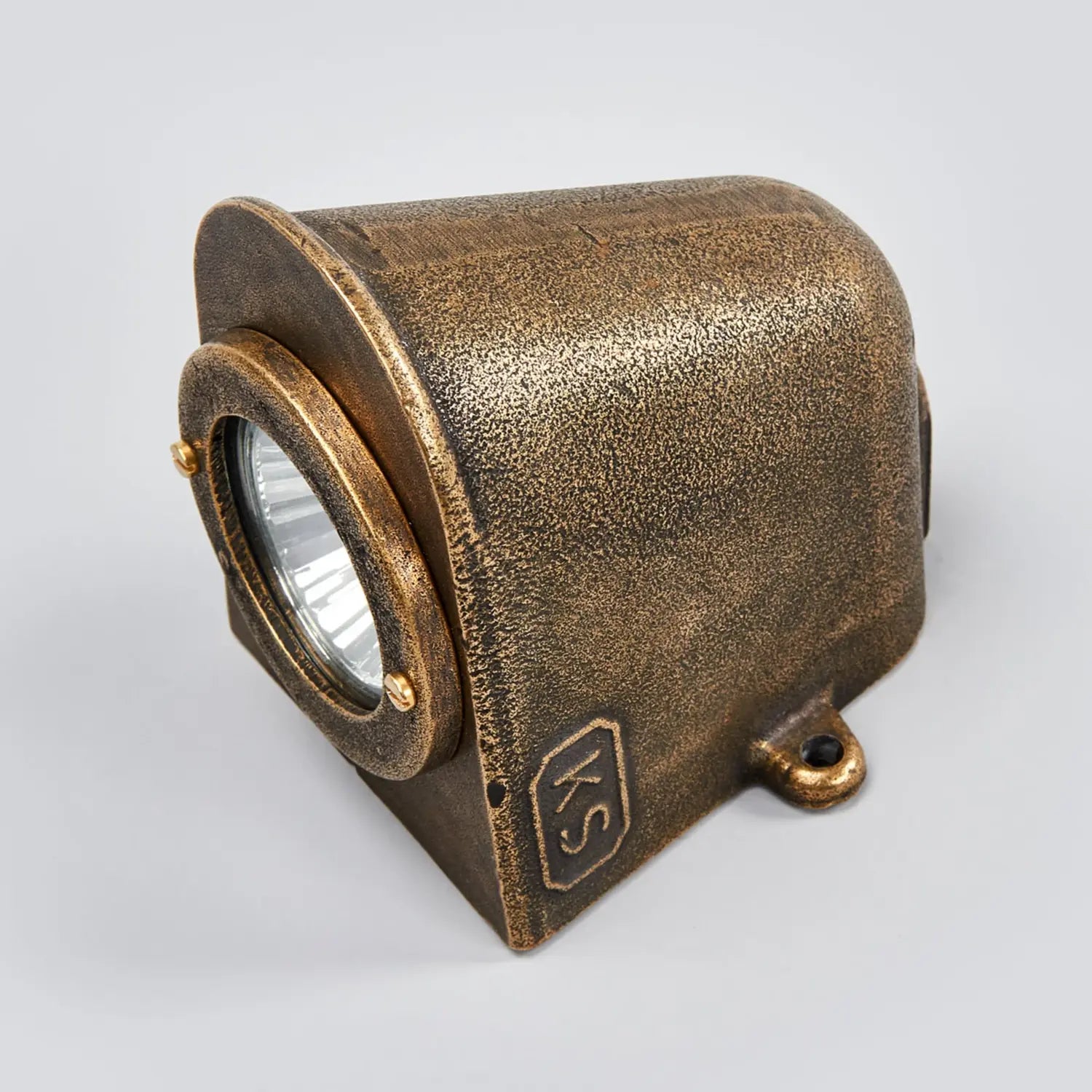 B-Ware K S Verlichting Außenwandleuchte Wandlampe Offshore Bronze Messing Gu10 Led - 8714732128308