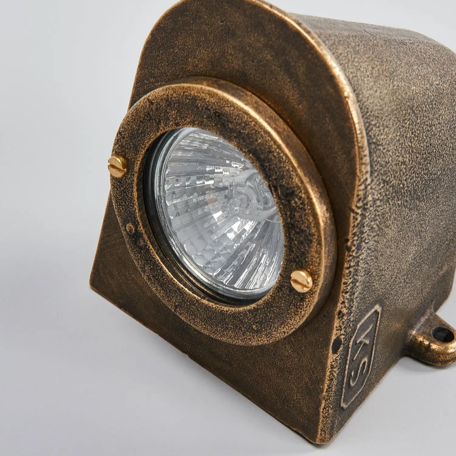 B-Ware K S Verlichting Außenwandleuchte Wandlampe Offshore Bronze Messing Gu10 Led - 8714732128308