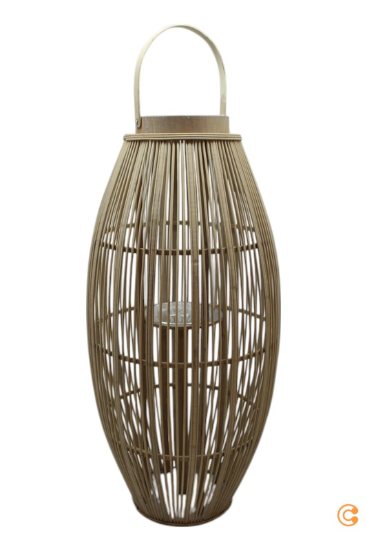 Broste Copenhagen Aleta Bambus Laterne Windlicht Dekolicht Siehe Text/Foto B-Ware - 5710688112791
