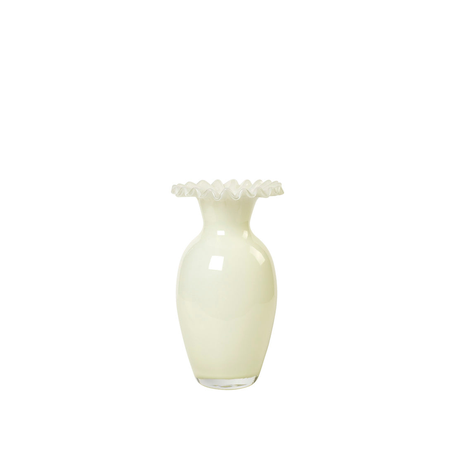 Broste Copenhagen Jasmin Vase Blumengefäß Keramikvase ø 15 5 X 28 Cm Off White B-Ware - 5710688210978