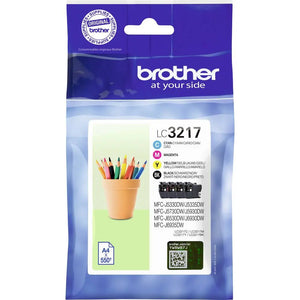 B-Ware Brother Druckerpatrone 4er Kombi Pack Original Lc3217 Schwarz Cyan Magenta Gelb