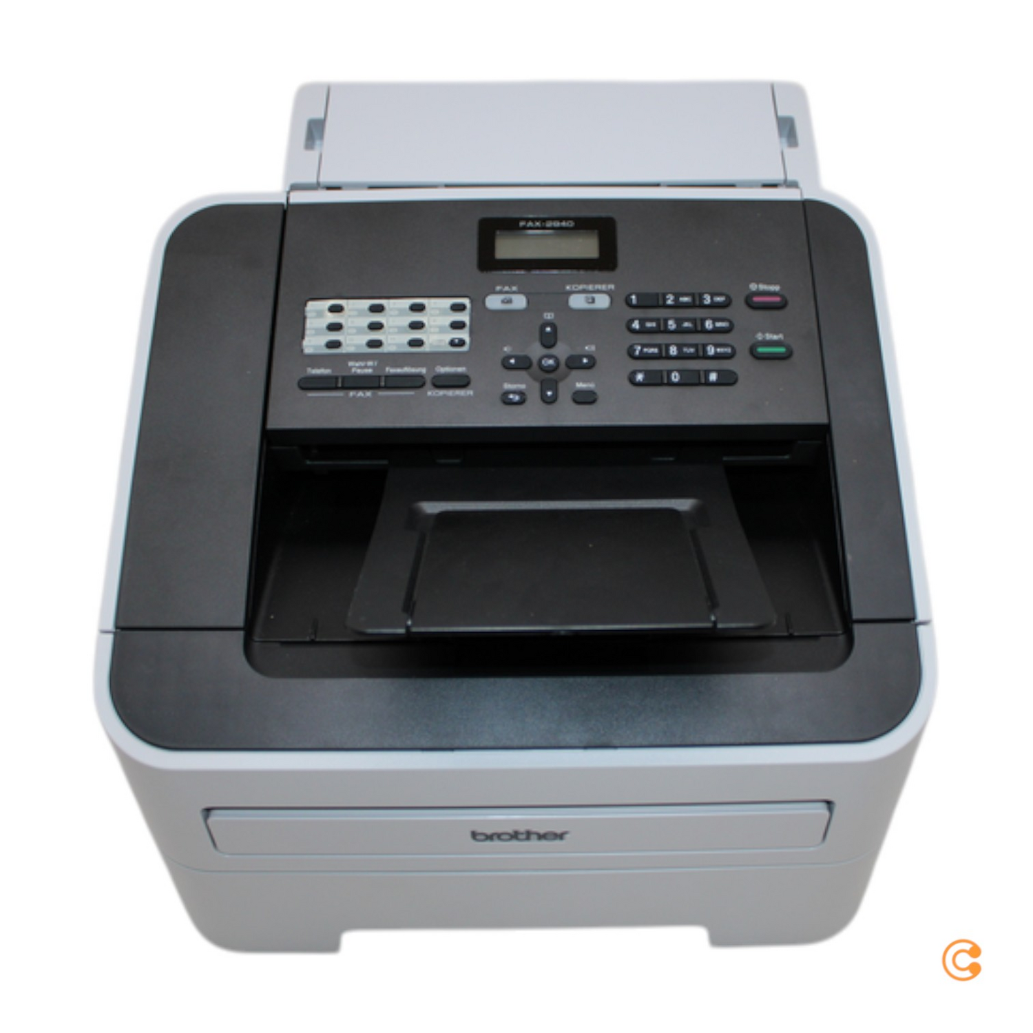 Brother Fax 2940 Faxgerät Fax Laser Brother German Display Defektware D-Ware - 4977766712989