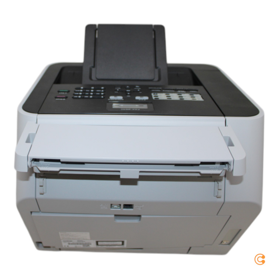 Brother Fax 2940 Faxgerät Fax Laser Brother German Display Defektware D-Ware - 4977766712989