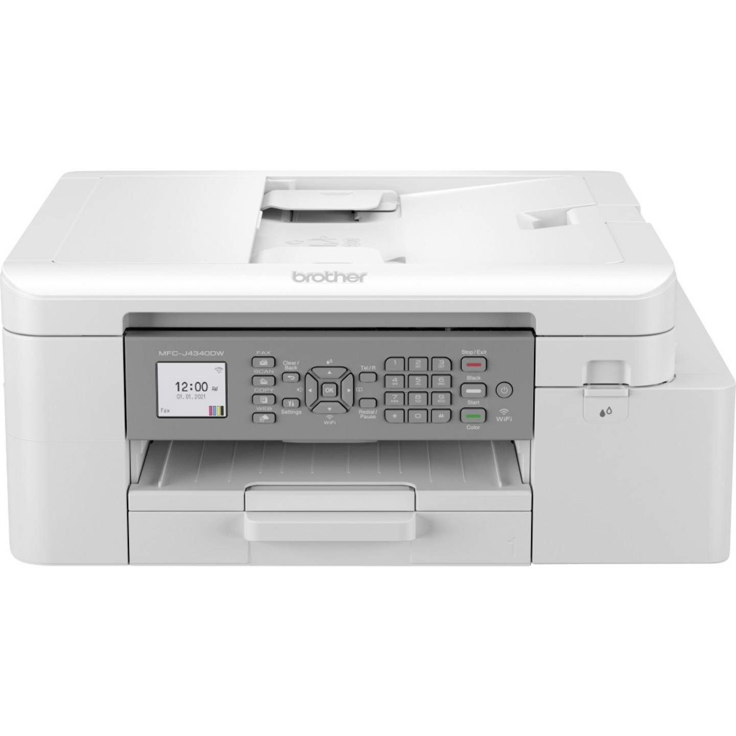 Brother Tintenstrahl Multifunktionsdrucker A4 Kopierer Scanner Siehe Text/Foto C-Ware - 4977766809573