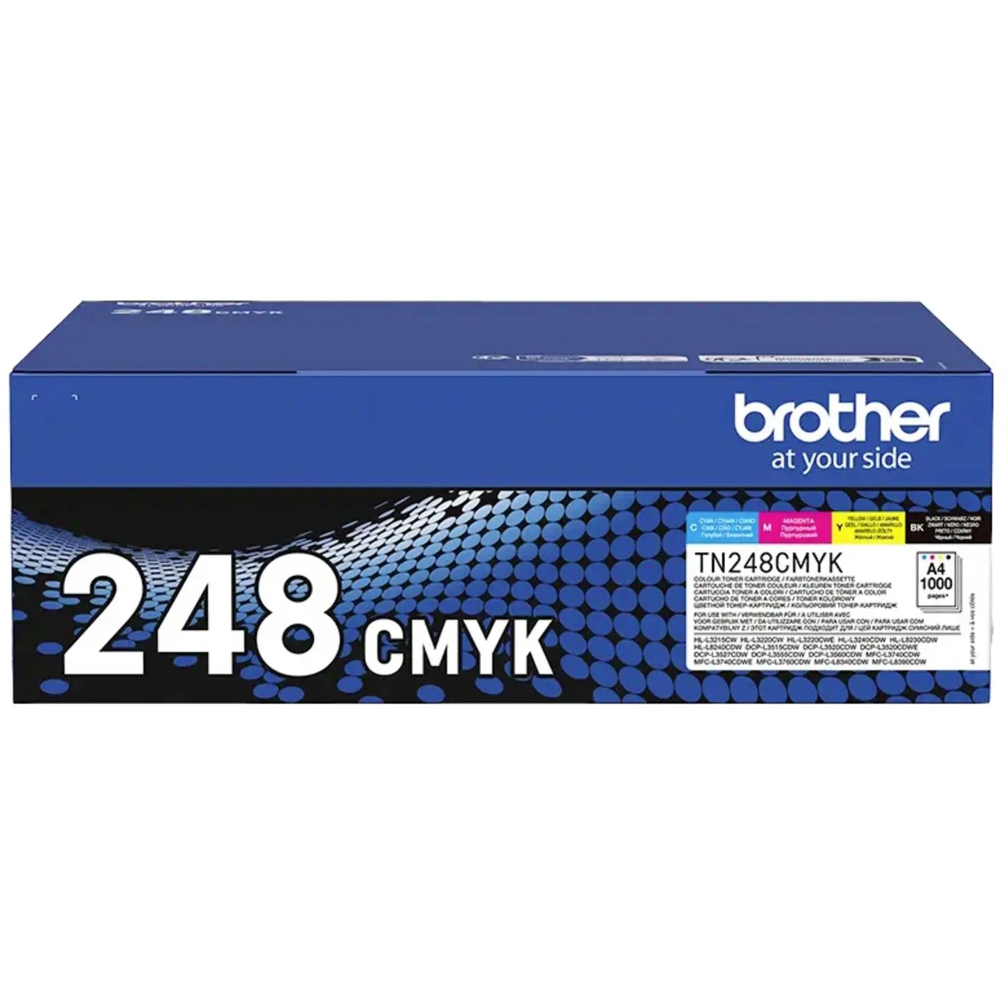 B-Ware Brother Tonerkassette Tn 248 Val Multipack Schwarz Cyan Magenta Gelb 1000 Seiten  - 4977766821865
