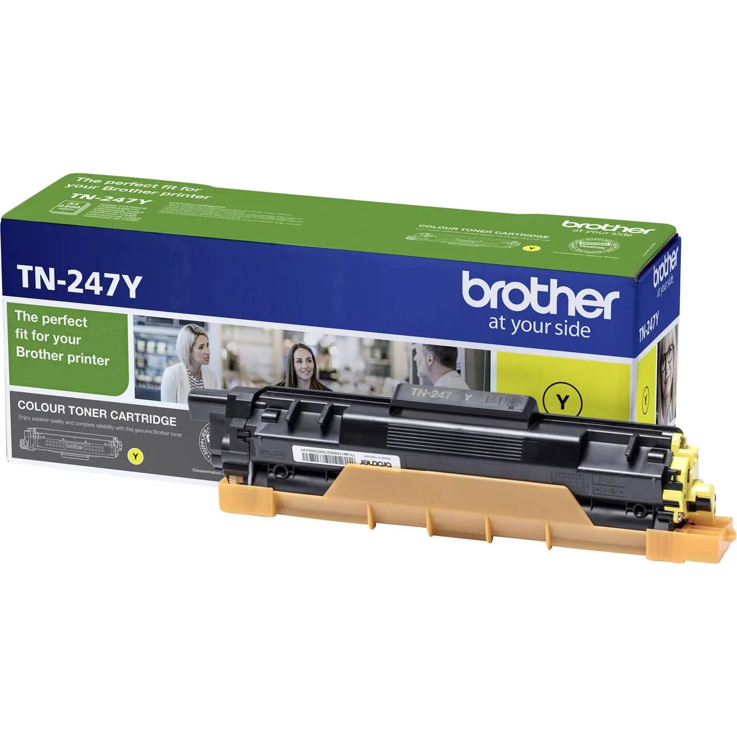 B-Ware Brother Toner Kassette Kartusche Farbpatrone Gelb Drucker Original Tn247 Tn 247 Y - 4977766787550