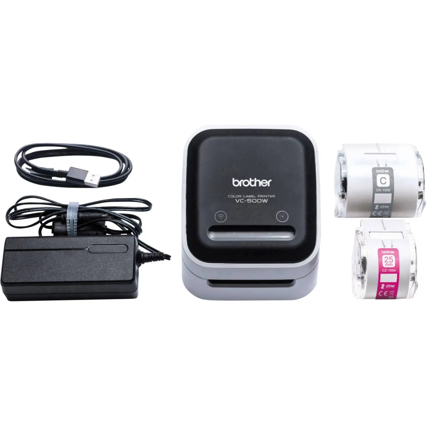 B-Ware Brother Etikettendrucker Beschriftungsgerät Zink Farbetiketten 50mm Drucker Wlan - 4977766779265