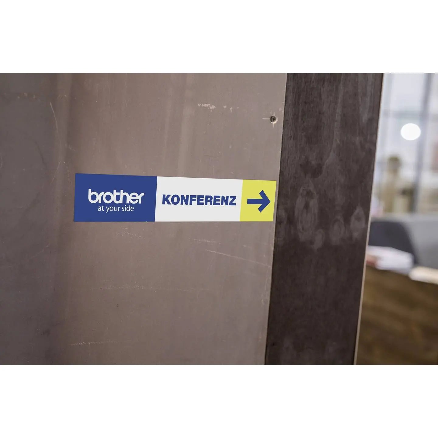 B-Ware Brother Etikettendrucker Beschriftungsgerät Zink Farbetiketten 50mm Drucker Wlan - 4977766779265