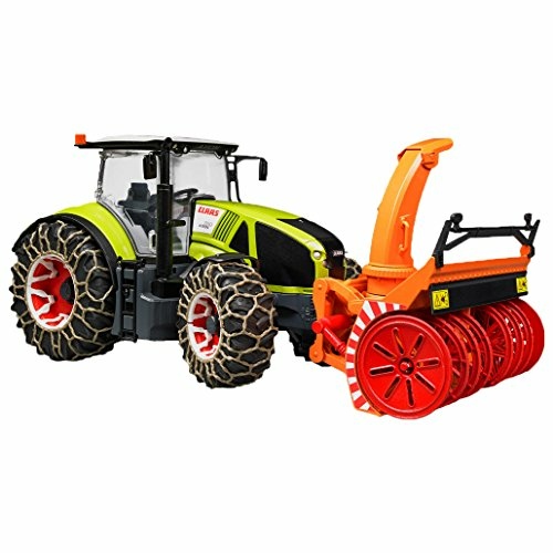 B-Ware Bruder 03017 Claas Axion 950 Schneeketten Schneefräse Modellfahrzeug Spielauto - 4001702030186