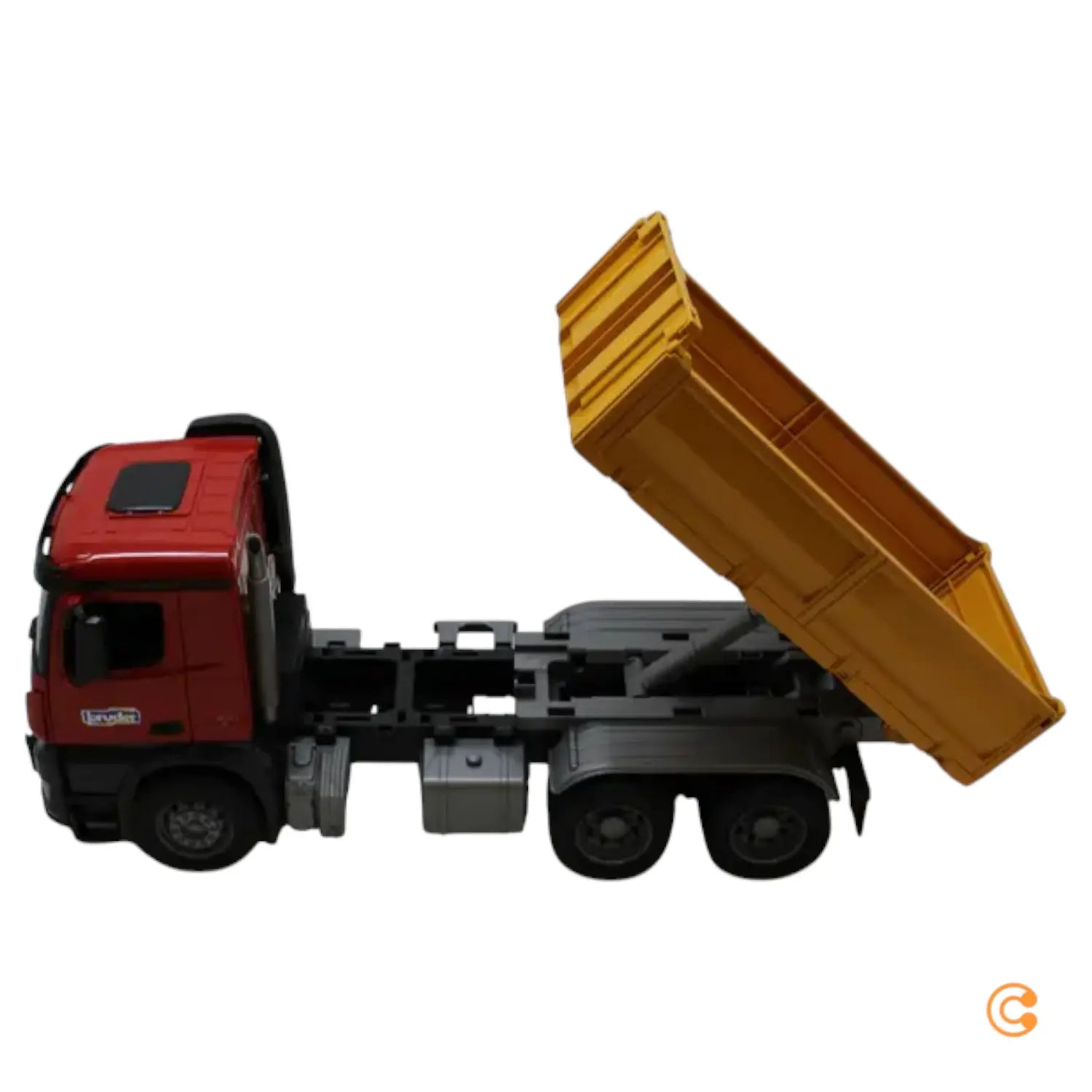 C-Ware Bruder Scania Super 560 R Baustellen Lkw Kran 2 Paletten Auto Siehe Text/Foto - 4001702035518