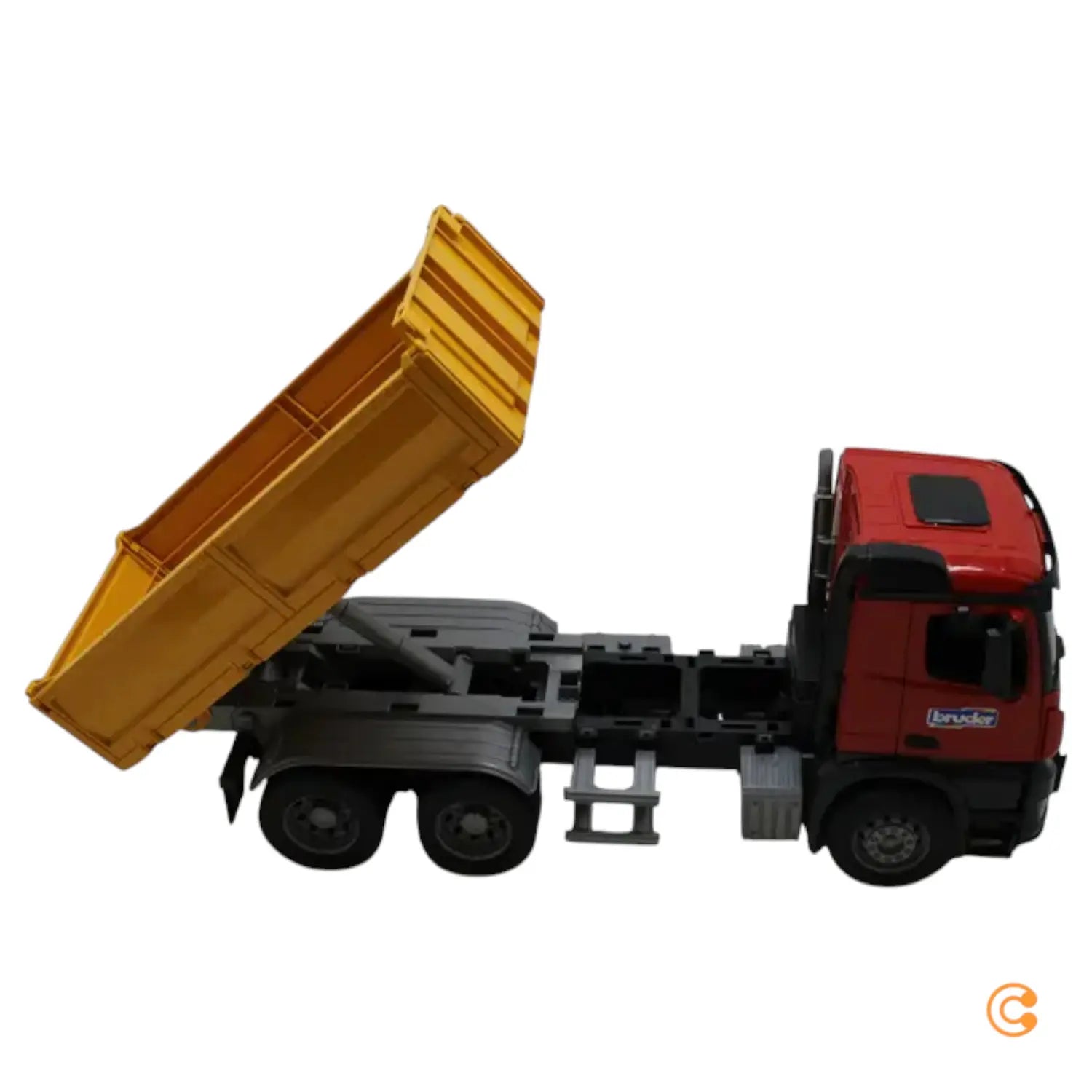 C-Ware Bruder Scania Super 560 R Baustellen Lkw Kran 2 Paletten Auto Siehe Text/Foto - 4001702035518