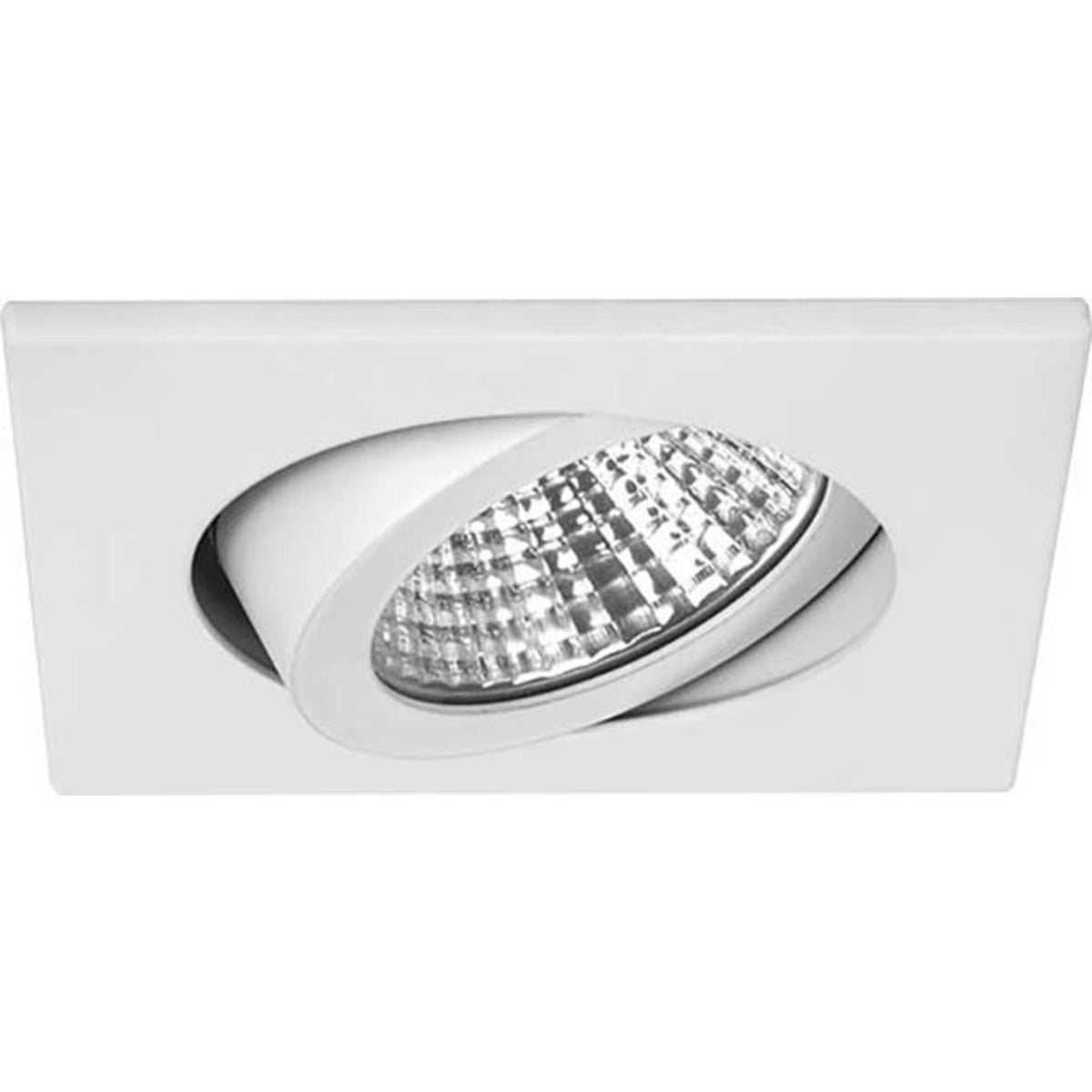 Brumberg LED Einbauleuchte Strahler weiss Deckenleuchte 7 W Set Aluminium 3000 K - 4251433919476