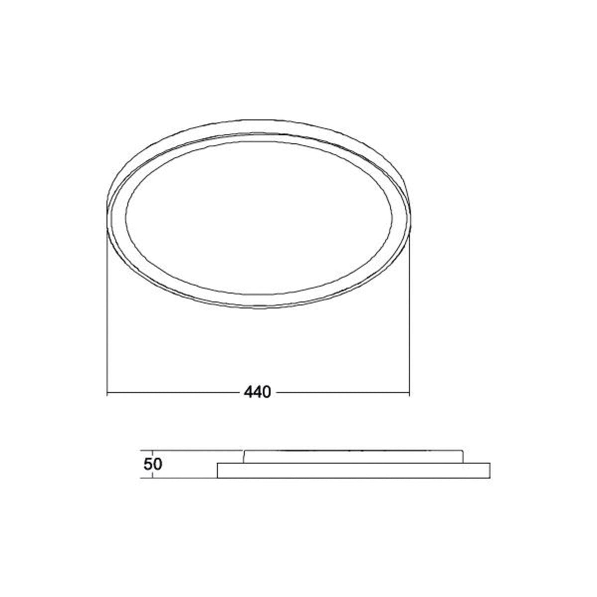 BRUMBERG Deckenleuchte Lampen LED Sunny Midi DALI weiß Aluminium Kunststoff - 4251433996972