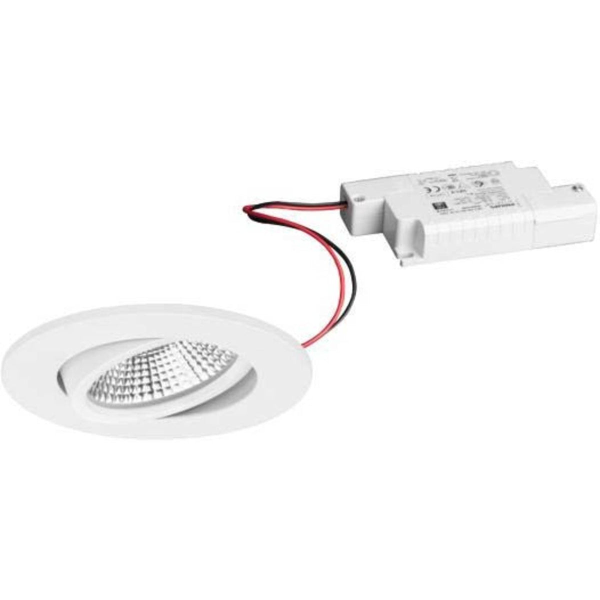 Brumberg LED Einbaustrahler Einbauleuchte 230V Decken LED weiß 7W IP65 3000K - 4251433948155