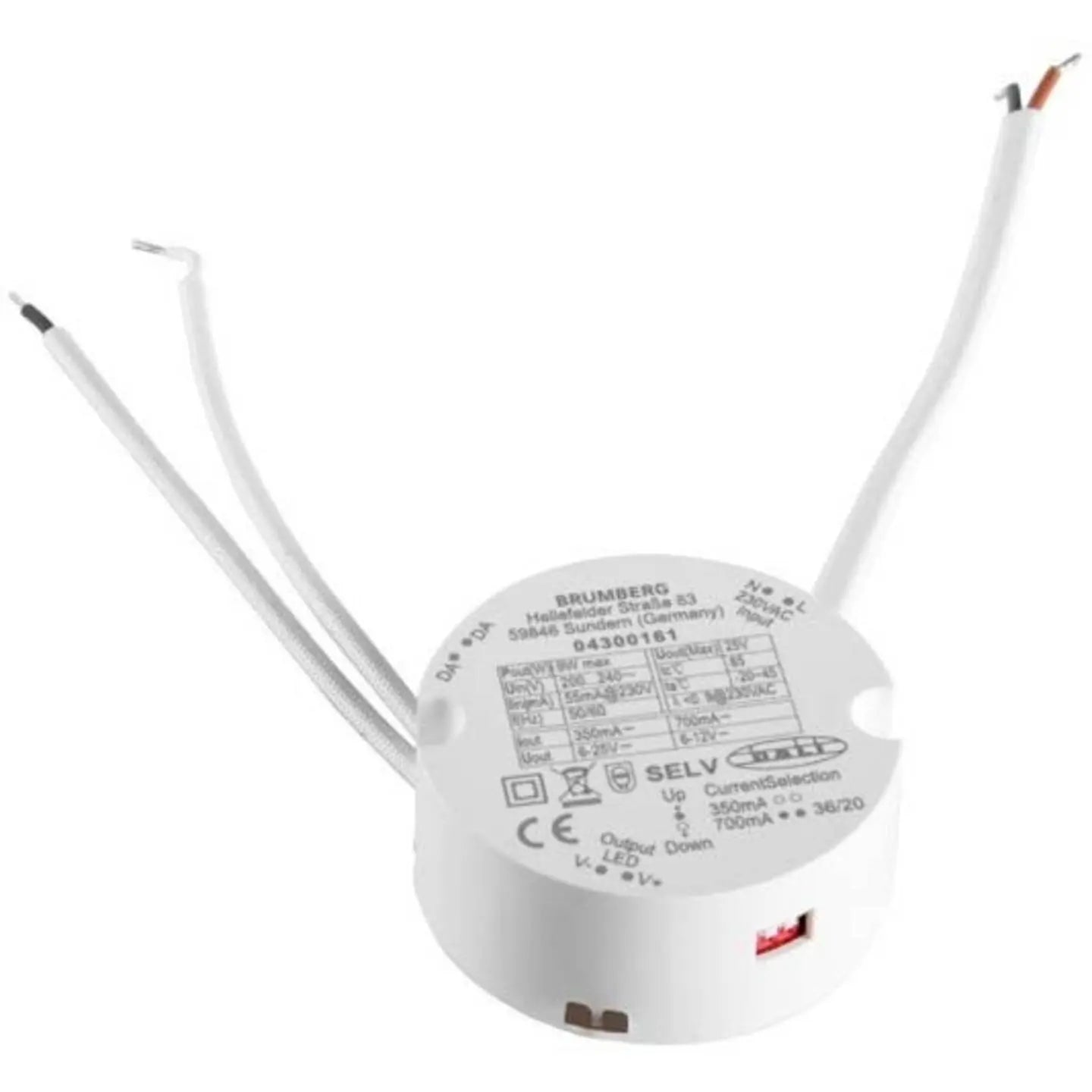 B-Ware Brumberg Leuchten Led Trafo Konverter Rundkonverter Transformator Dimmbar Ip20 - 4251433949046