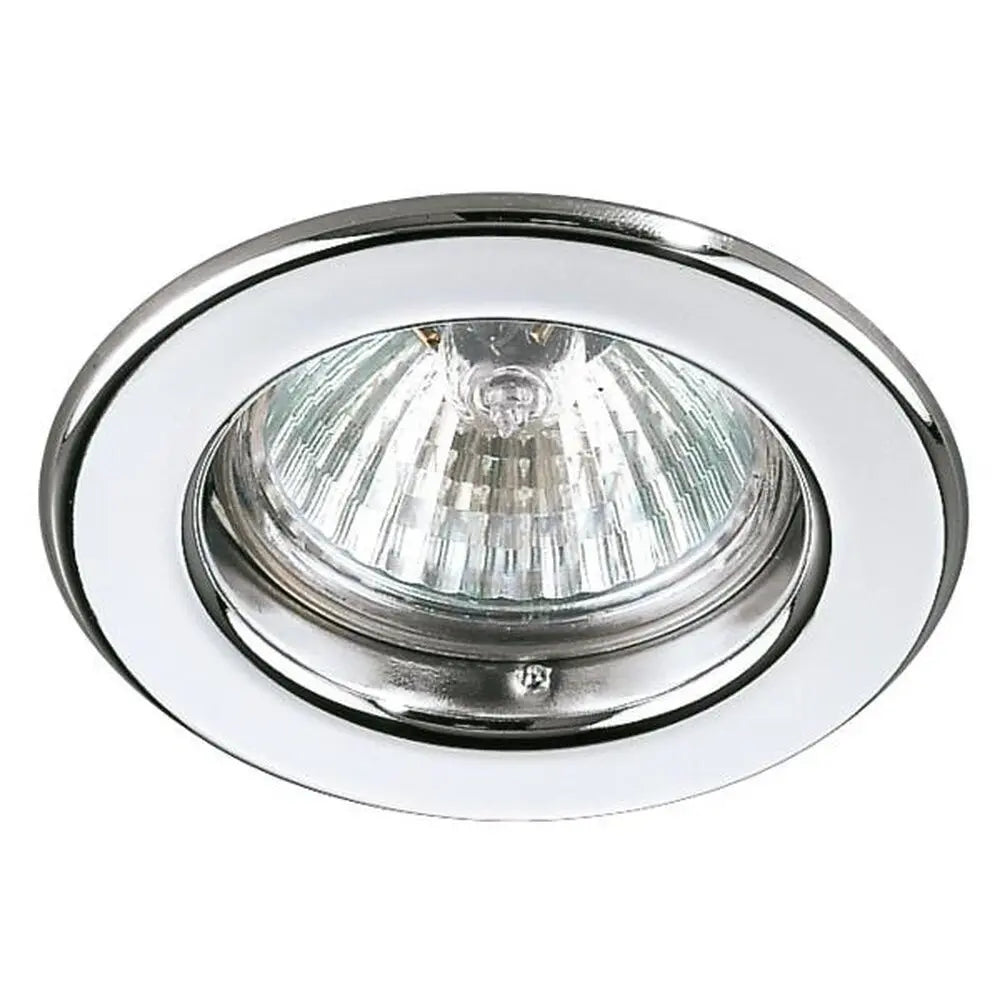 B-Ware Brumberg Einbauleuchte Downlight Halogen Gx5.3 Chrom Deckenmontage 50 W 5 Stück  - 4250047706717