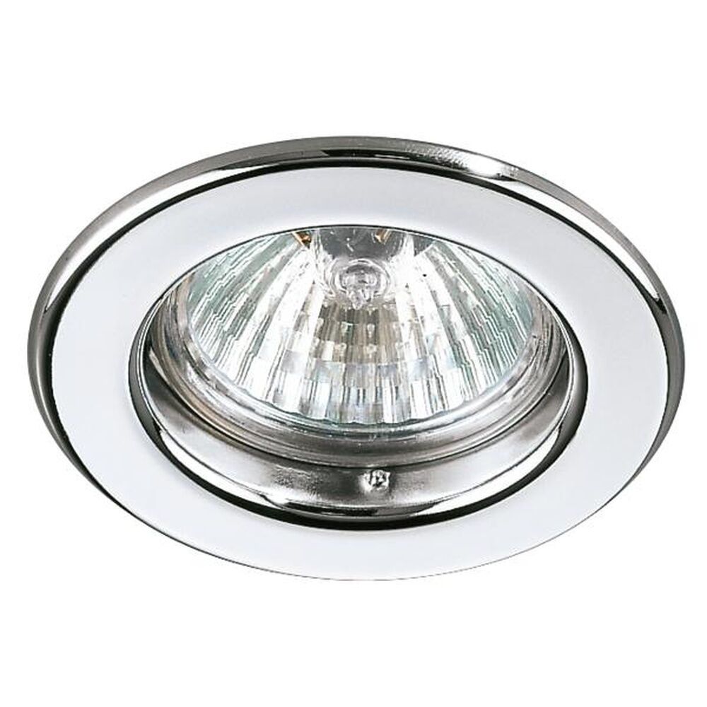 Brumberg Einbauleuchte Downlight Halogen GX5.3 Chrom Deckenmontage 50 W 5 STÜCK - 4250047706717