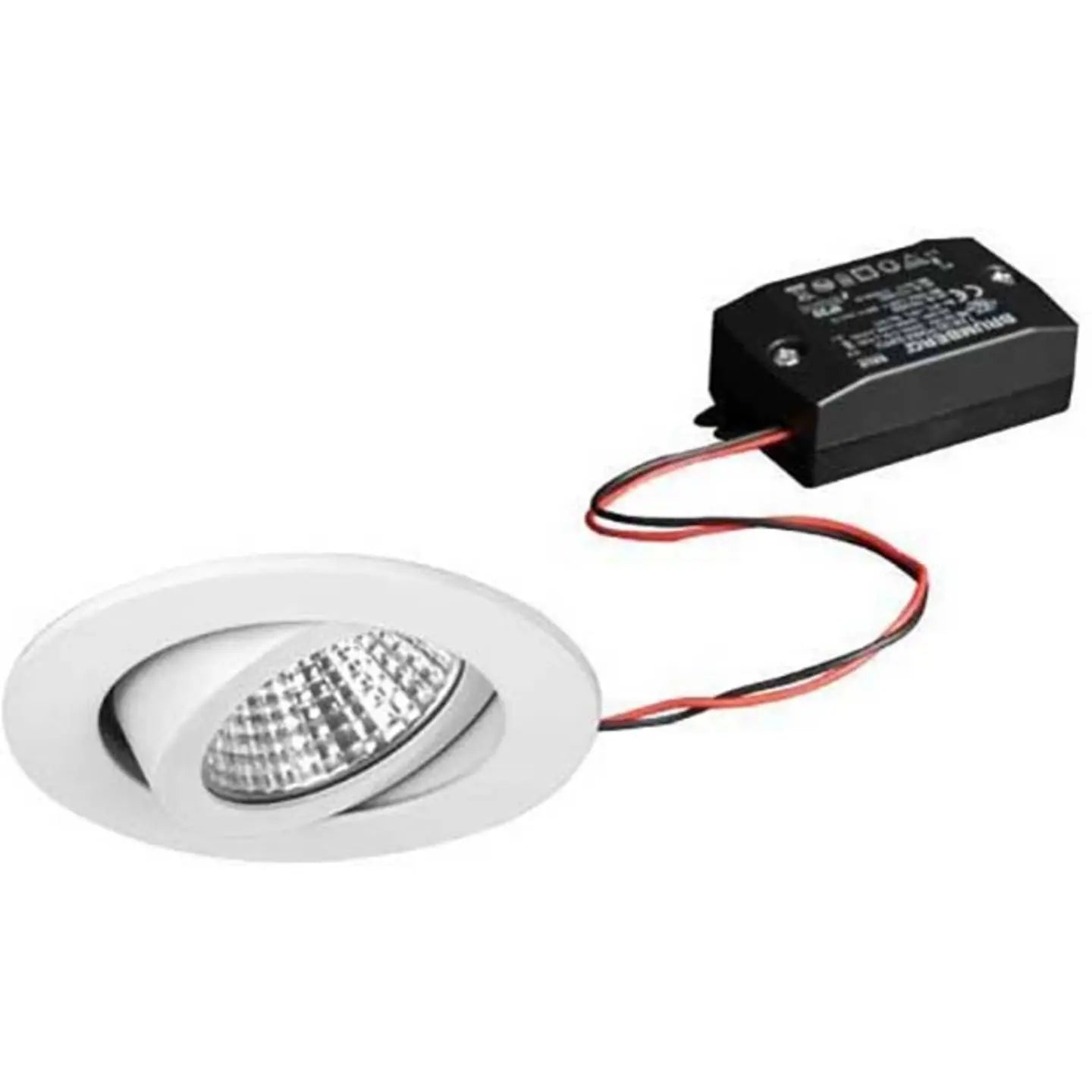B-Ware Brumberg Einbaustrahler Einbauleuchte Led Strahler Set Weiß Schwenkbar Rund - 4251433918837
