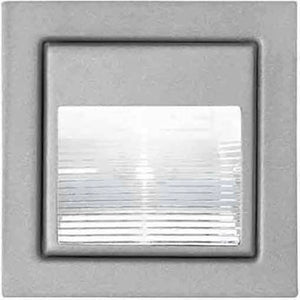 B-Ware Brumberg Leuchte Lampe Led Wandeinbauleuchte Wandlampe Aluminium Stahl Weiß