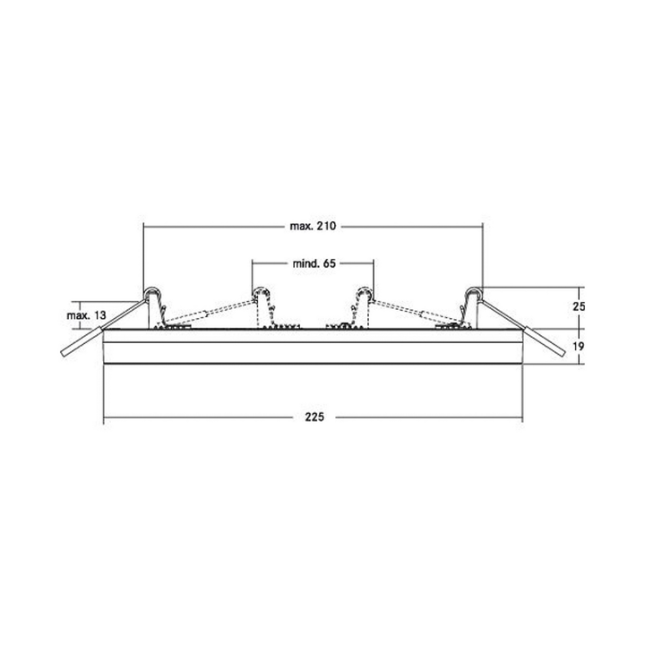 Brumberg Deckenpanel Panel Led Moon Midi Rc Cct ø225cm Weiß Aluminium Dimmbar B-Ware - 4251433930396
