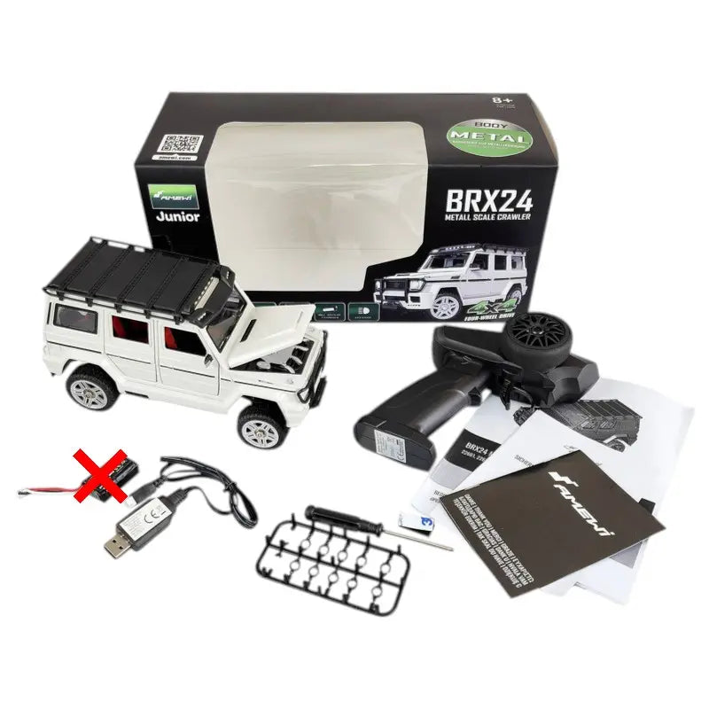 B-Ware Amewi Rc Crawler Modellauto Scale Auto Brx24 1:24 Weiß Allrad Siehe Text/Foto - 4262408973775