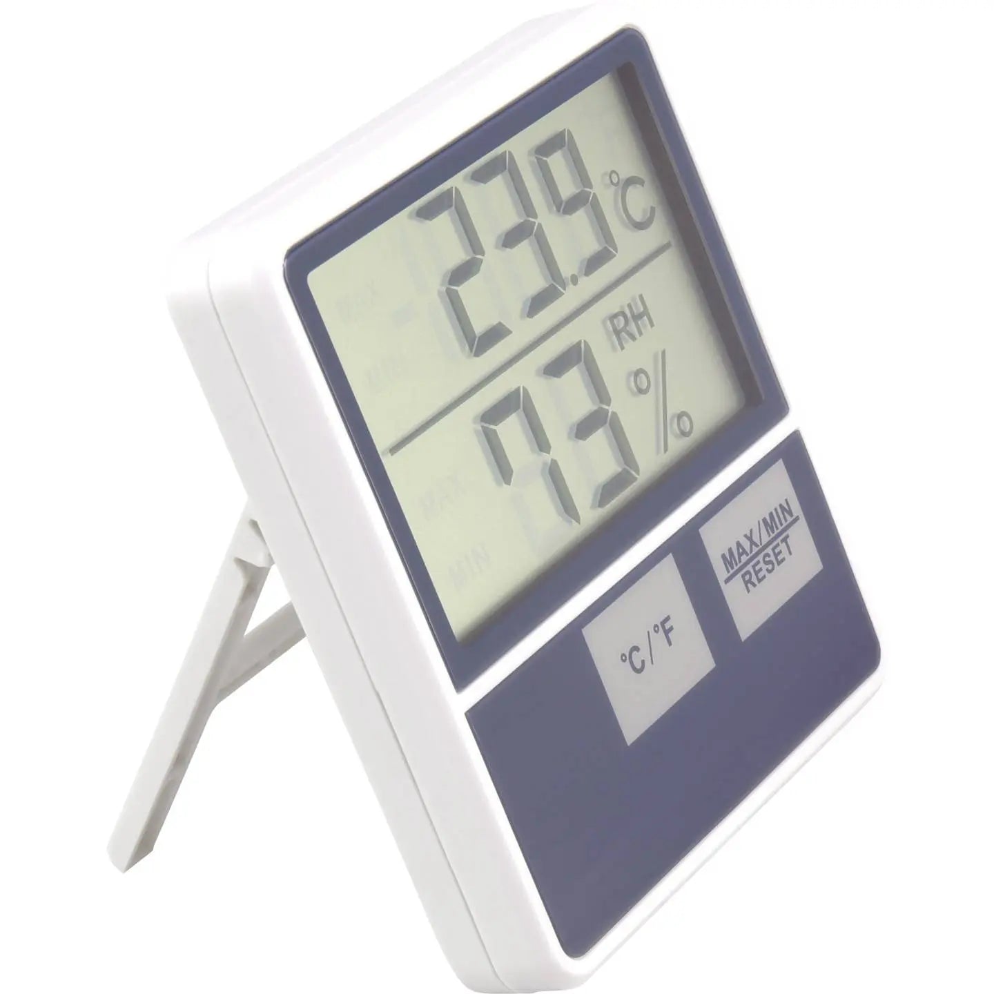B-Ware Btth 1014 Innen Thermo Hygrometer Temperatur Luftfeuchte Weiß Digital 2 Stück - 4064161201535