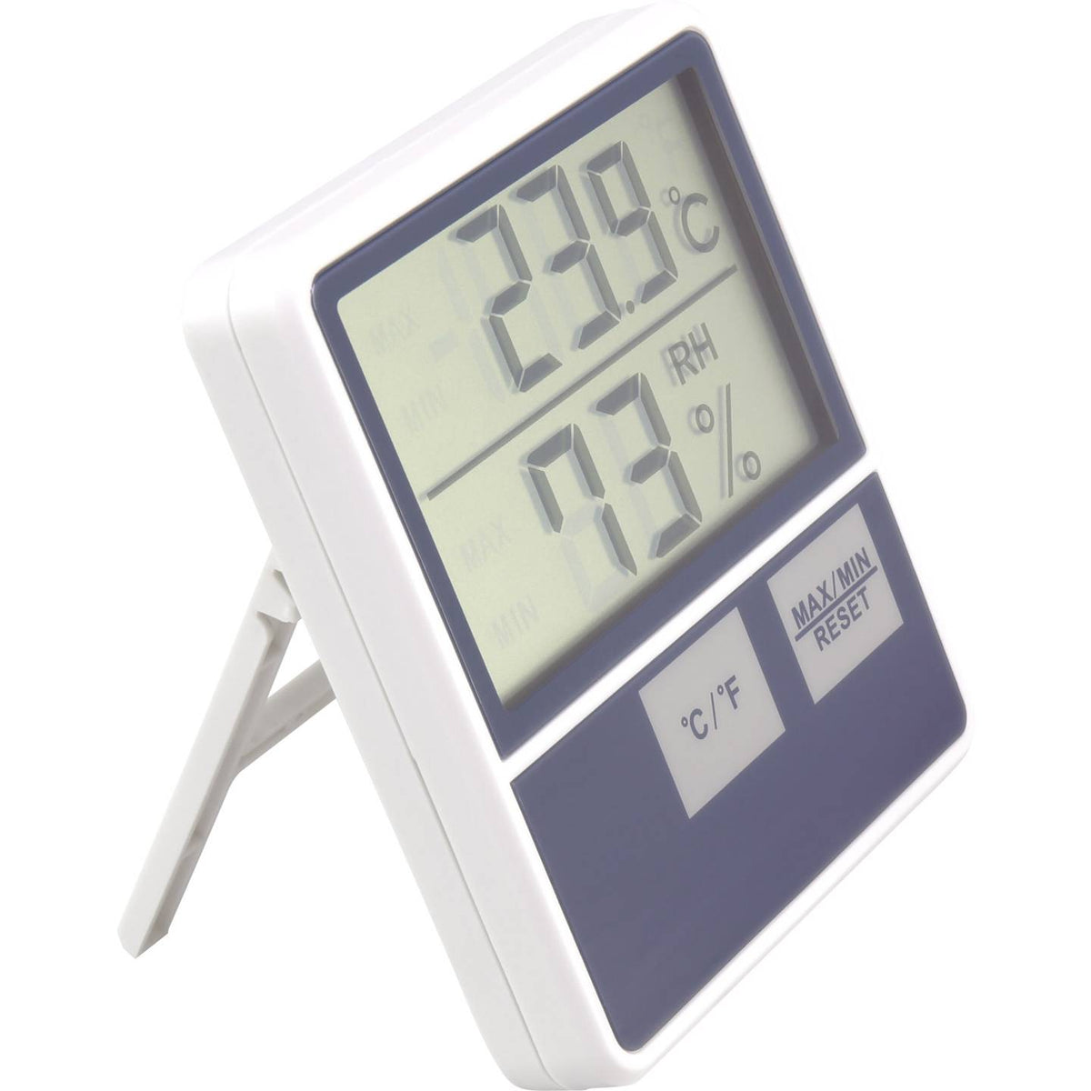BTTH-1014 Innen Thermo Hygrometer Temperatur Luftfeuchte Weiß Digital 2 STÜCK - 4064161201535