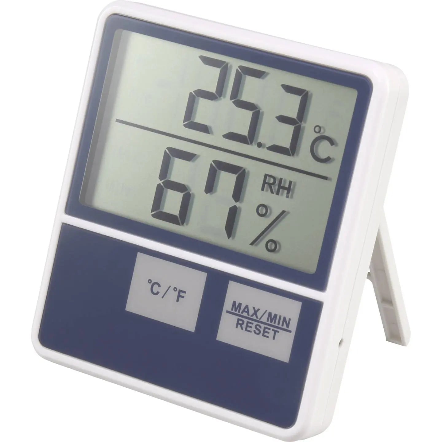 B-Ware Btth 1014 Innen Thermo Hygrometer Temperatur Luftfeuchte Weiß Digital 2 Stück - 4064161201535