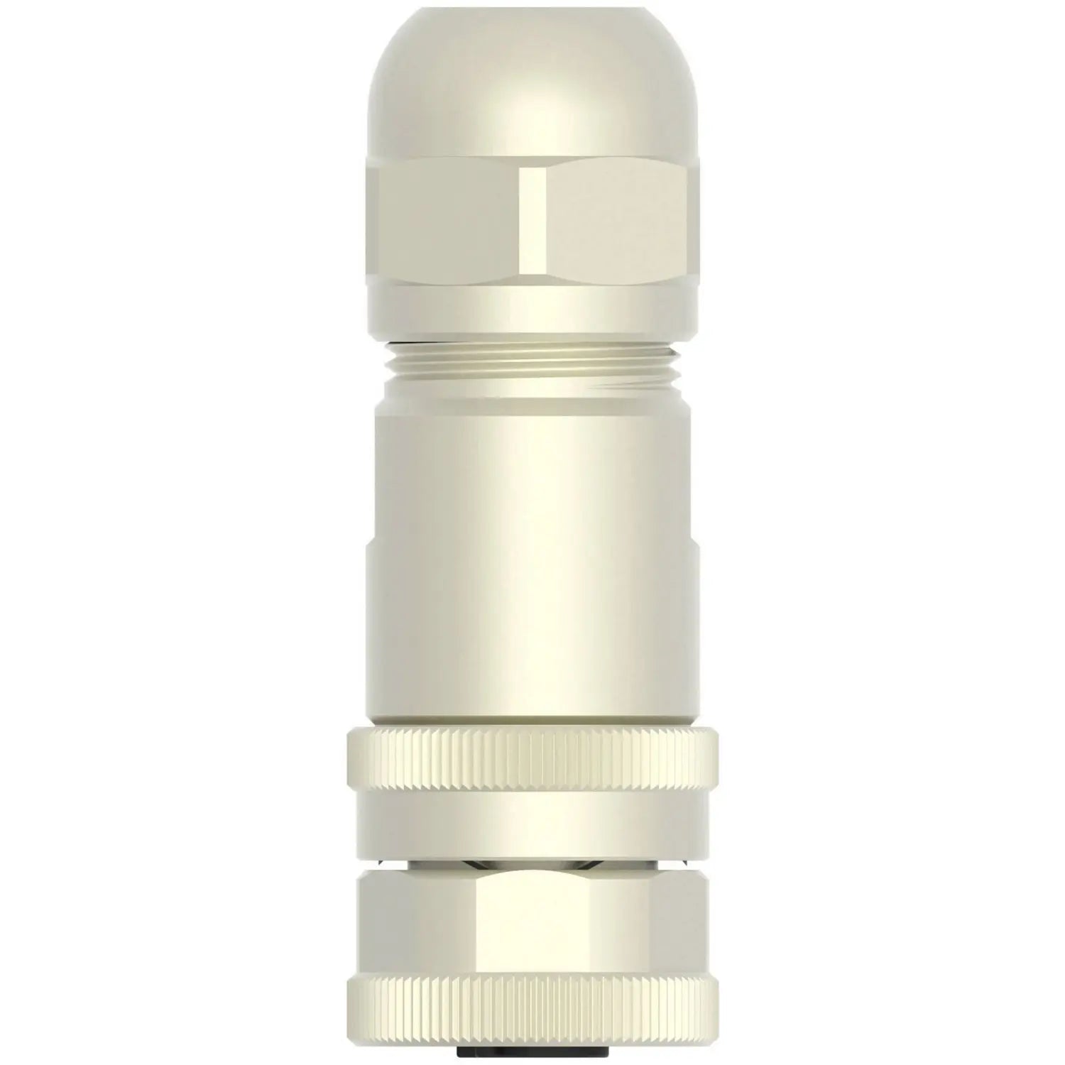 B-Ware Te Connectivity Sensor Steckverbinder Buchse Kupplung M12 Silber 2 Stück - 4064161274324